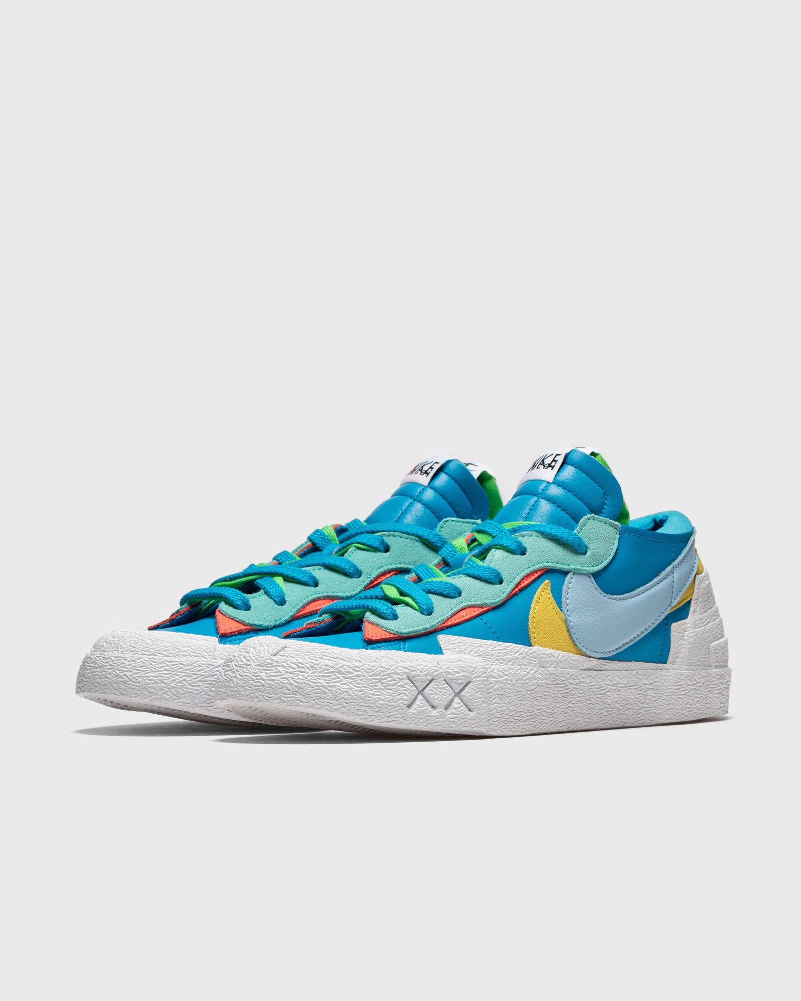 Sacai x KAWS Blazer Low 'Neptune Blue'