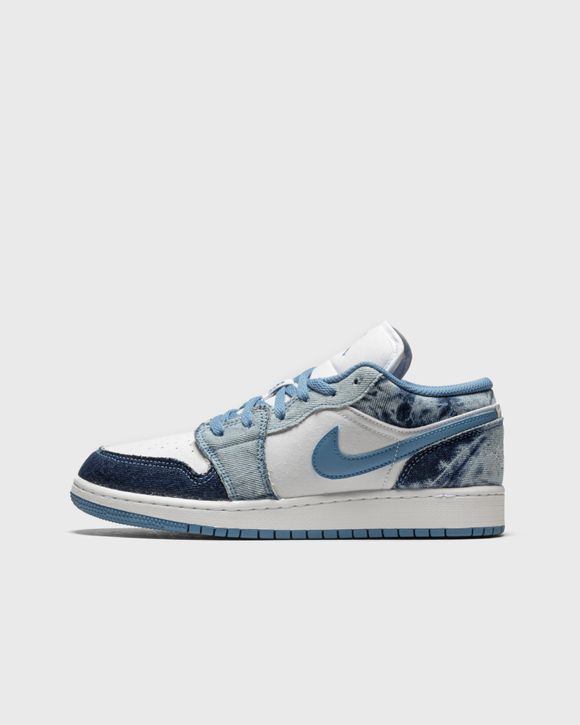 Jordan 1 Low Washed Denim (GS) Kids' - DM8947-100 - US