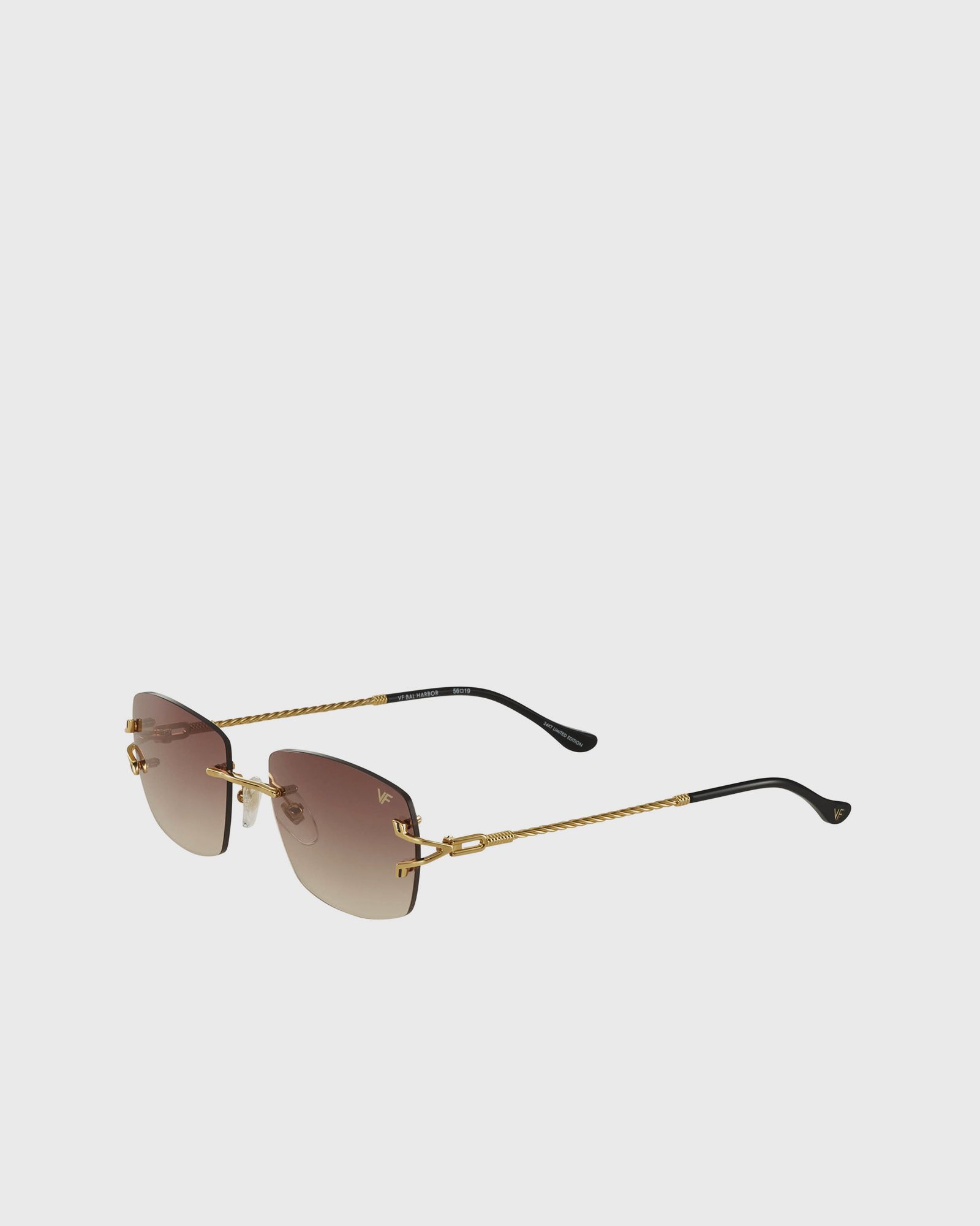 Bal Harbour Drill Mount 24kt  Gold