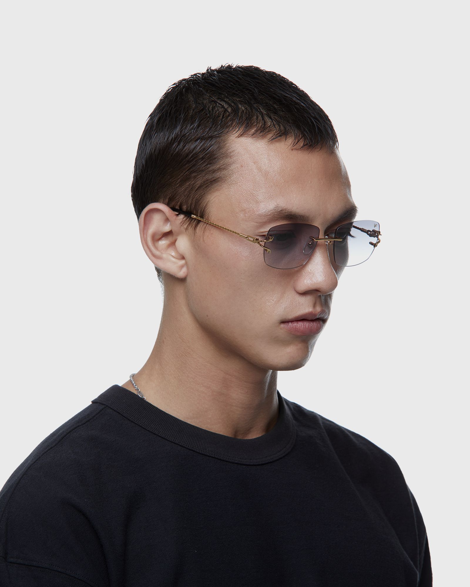 Bal Harbour Drill Mount 24kt  Gold