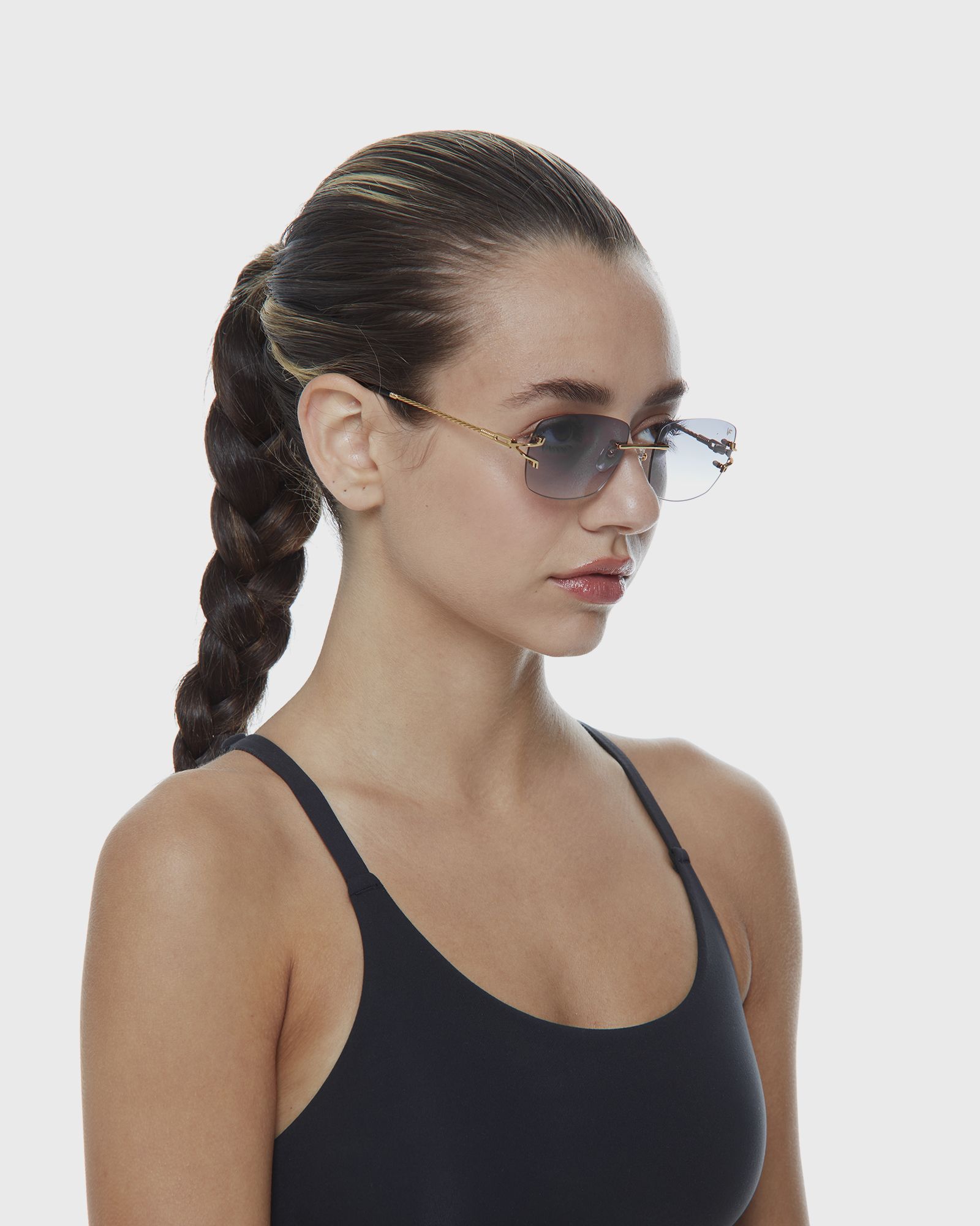 Bal Harbour Drill Mount 24kt  Gold