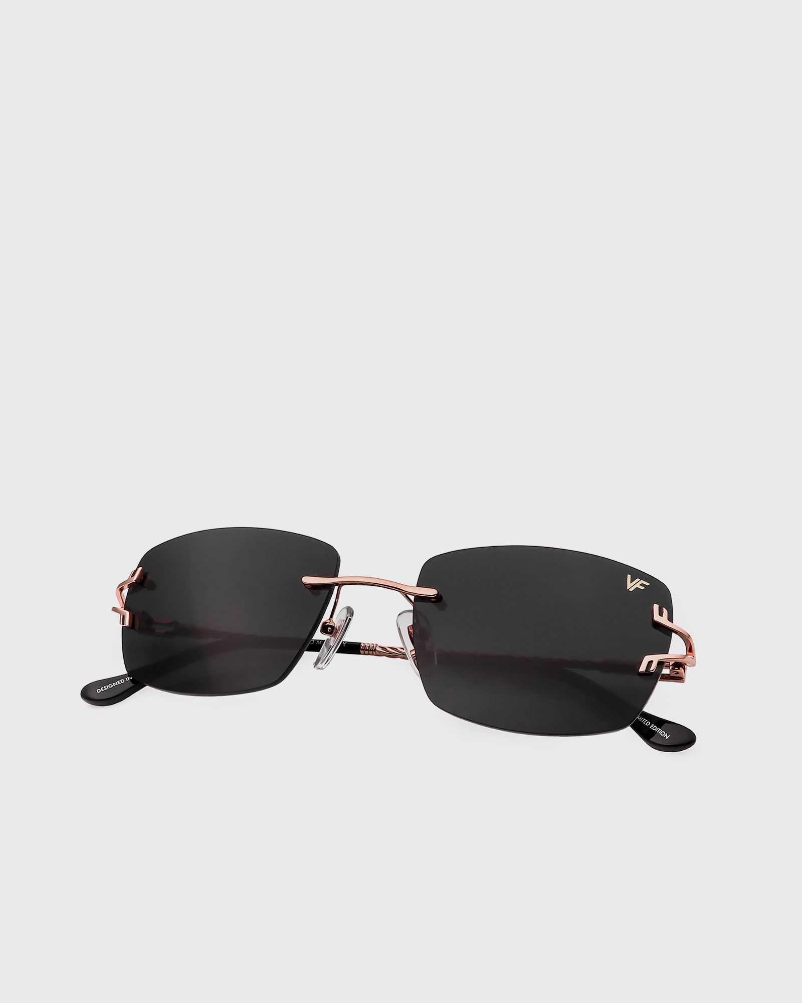 Bal Harbour Drill Mount 24kt Rose Gold