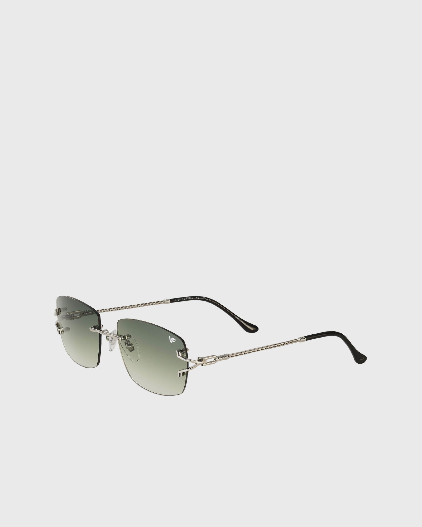 Bal Harbour Drill Mount 24kt White Gold