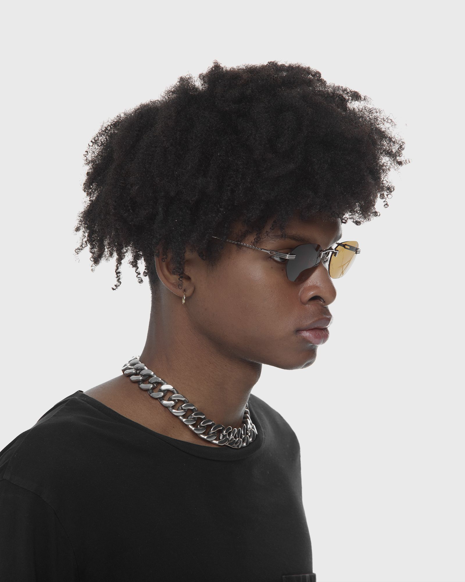 Detroit Player Drill Mount 24kt White Gold