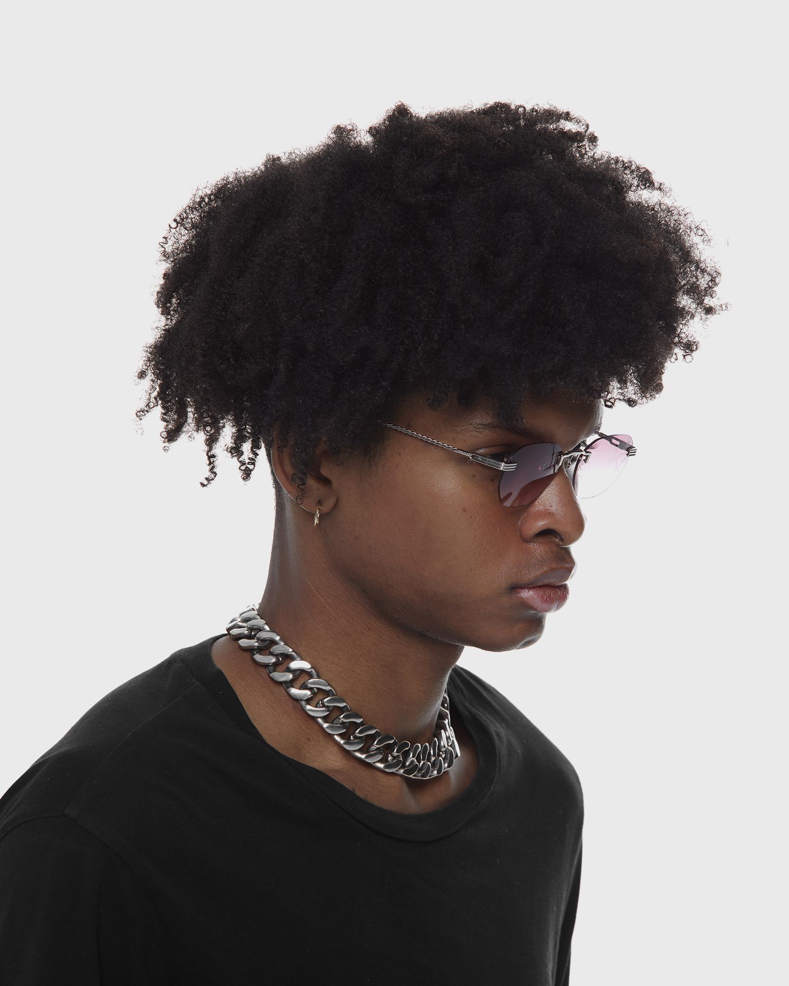 Detroit Player Drill Mount 24kt White Gold