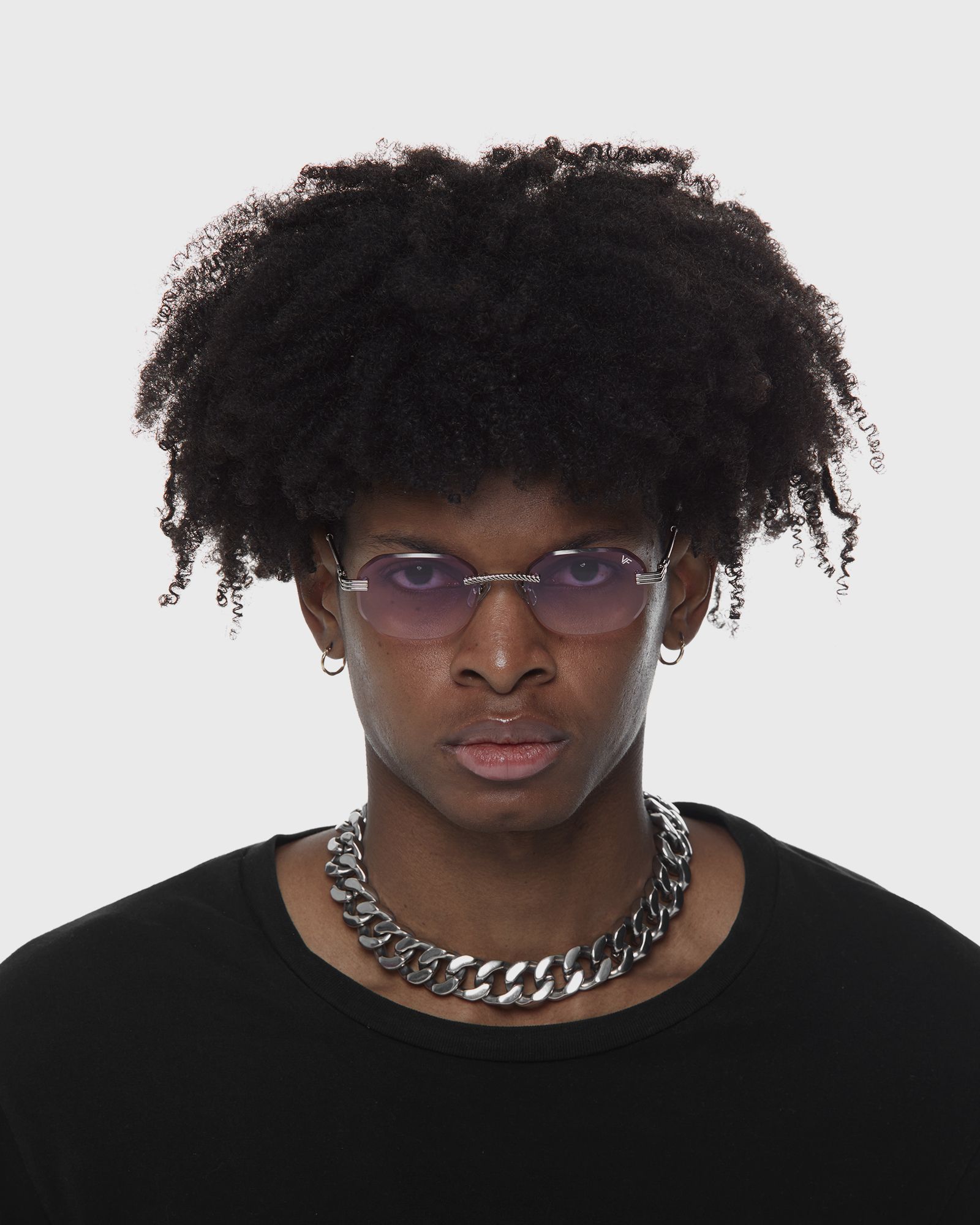 Hustler Drill Mount 24kt White Gold