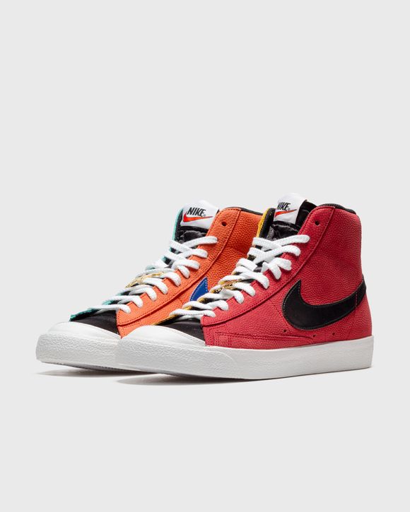 Nike BLAZER MID '77 EMB Multi - WASHED TEAL/GYM RED-WHITE