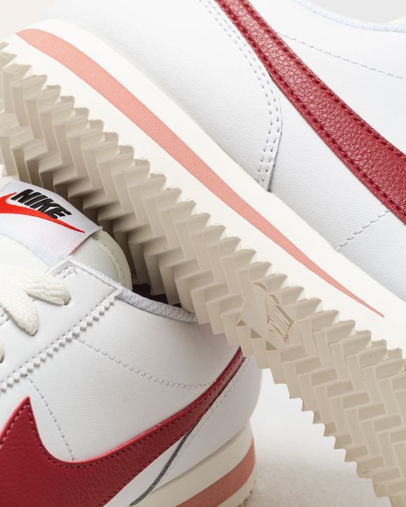 Nike W NIKE CORTEZ White - WHITE/CEDAR-RED STARDUST-SAIL