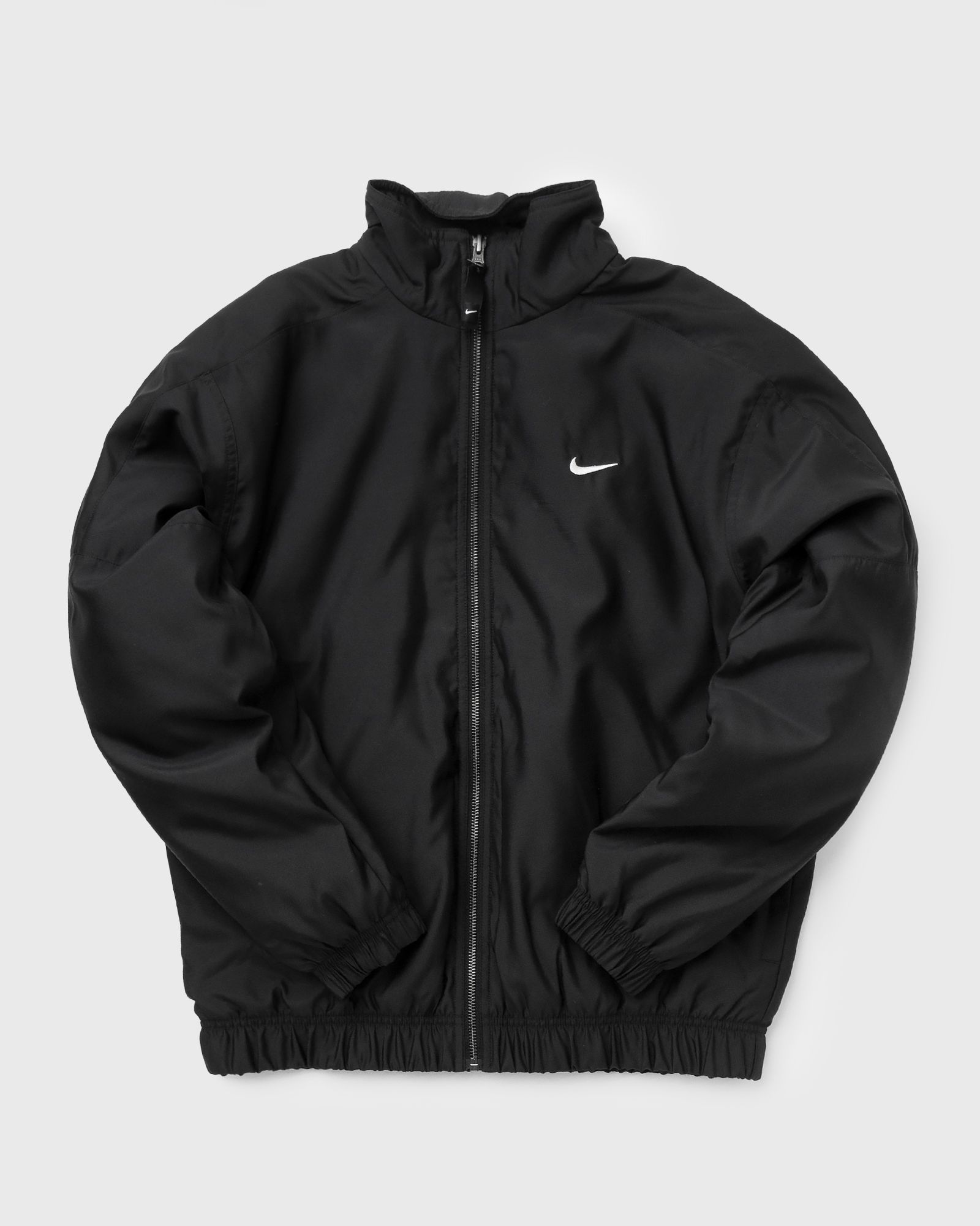 SOLO SWOOSH SATIN BOMBER JACKET
