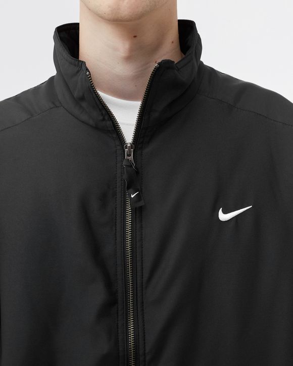 Nike Solo Swoosh Satin Bomber Jacket Black | BSTN Store