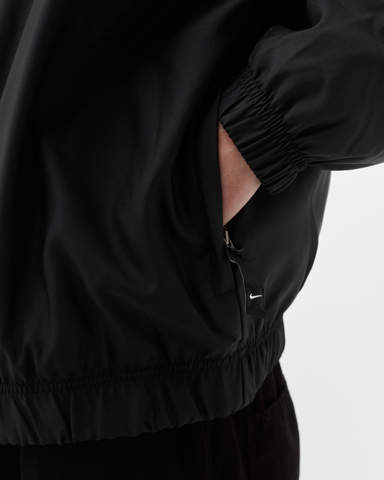 Solo Swoosh Satin Bomber Jacket