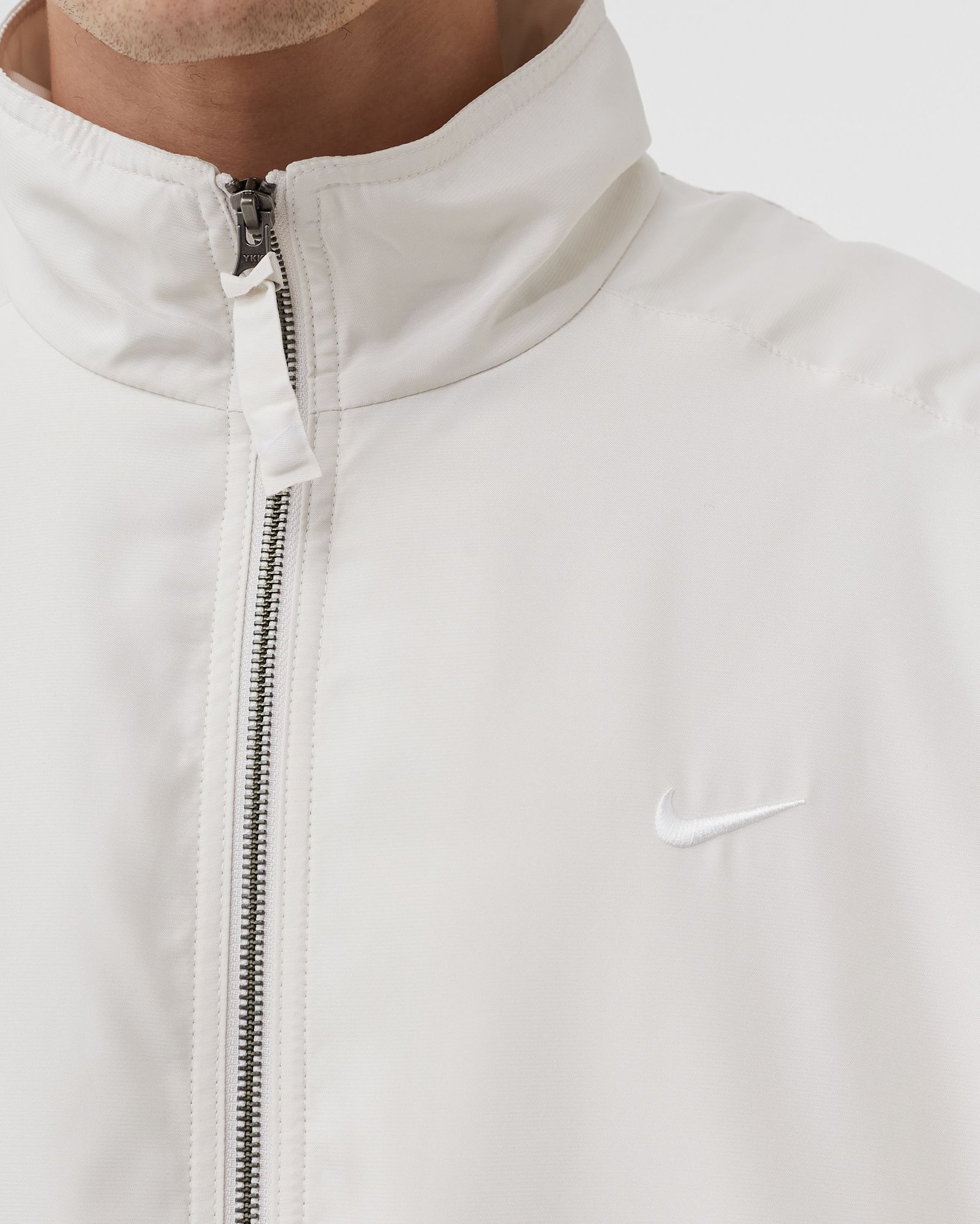 Solo Swoosh Satin Bomber Jacket