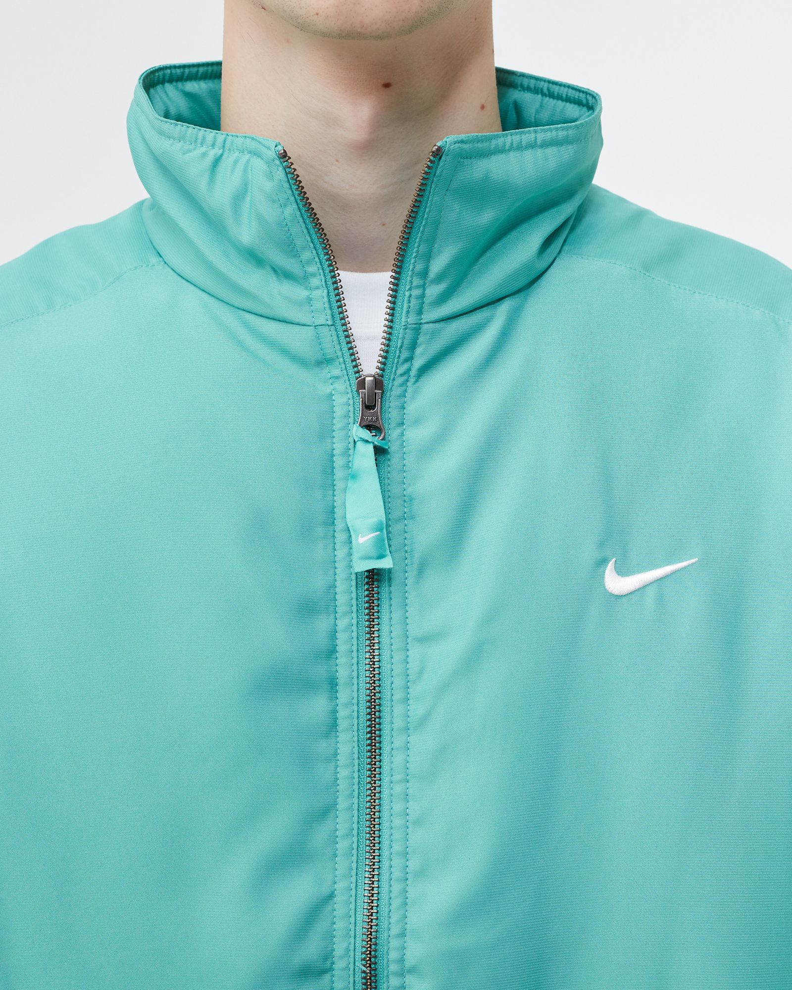 Solo Swoosh Satin Bomber Jacket