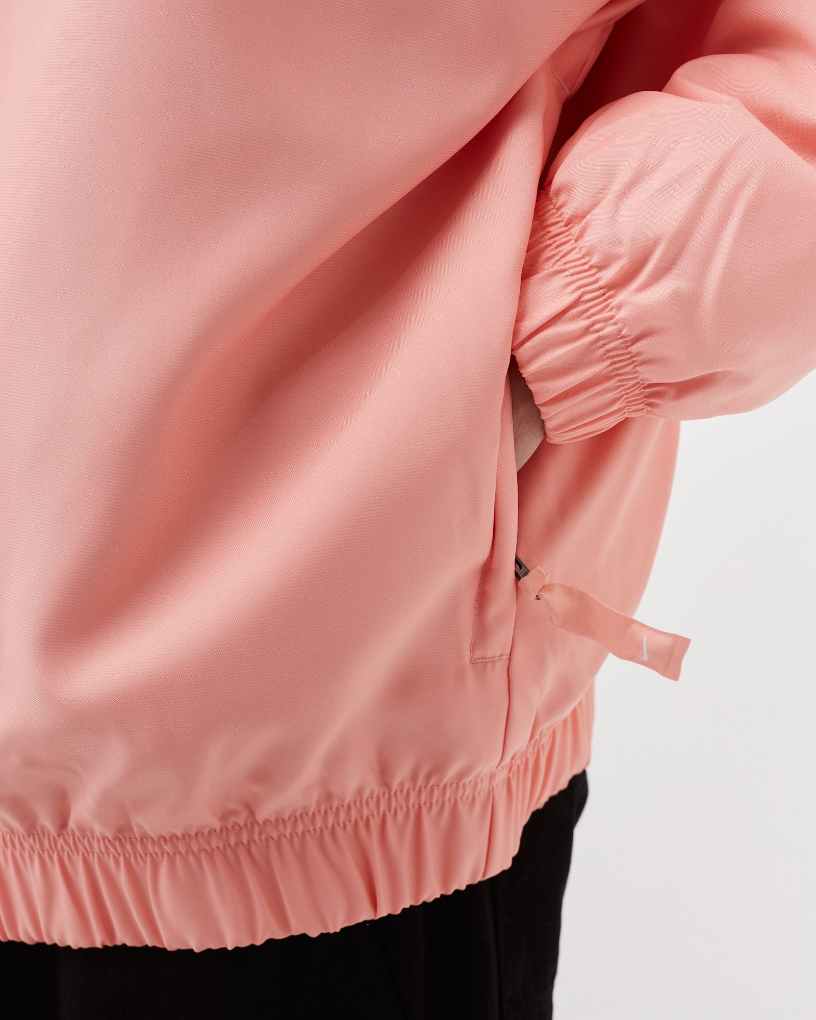 Solo Swoosh Satin Bomber Jacket