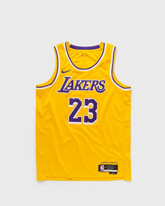 Los Angeles Lakers Nike Men's Dri-Fit NBA Swingman Jersey in White, Size: XS | DO9448-101