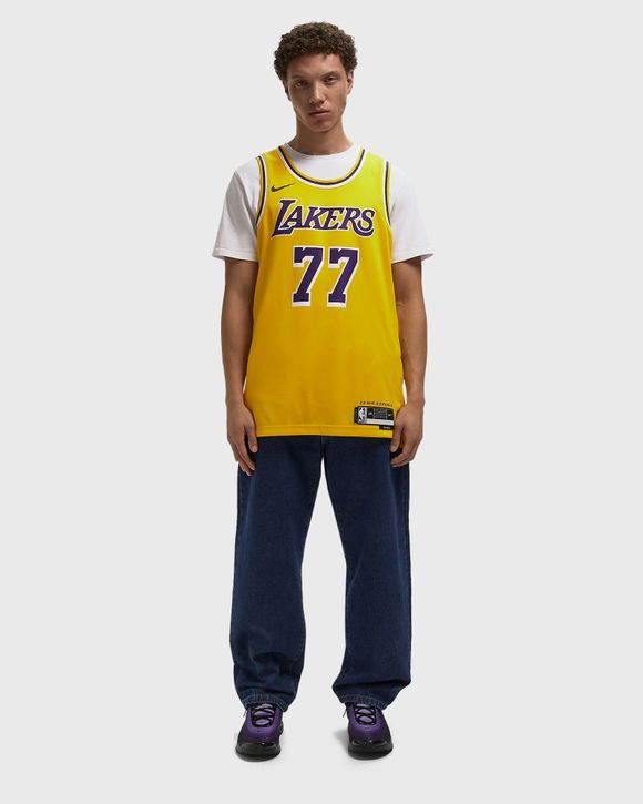 NBA Swingman Jersey Los Angeles Lakers Icon Edition Luka Doncic #77