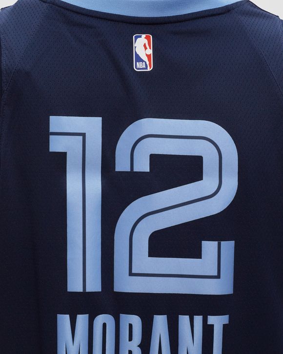 NBA Grizzlies 12 Ja Morant Light Blue Nike Swingman Men Jersey