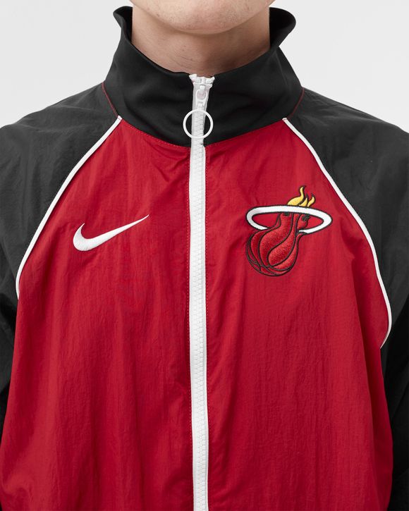 Nike NBA Miami Heat Courtside Tracksuit - Black/Tough Red/Black/Tough Red -  Mens Replica