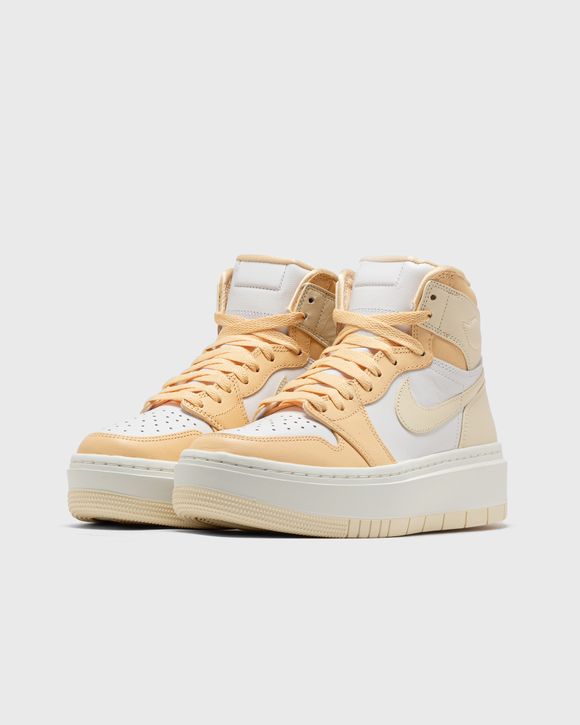 Jordan WMNS AIR JORDAN 1 ELEVATE HIGH Orange/White - CELESTIAL  GOLD/MUSLIN-WHITE-SAIL