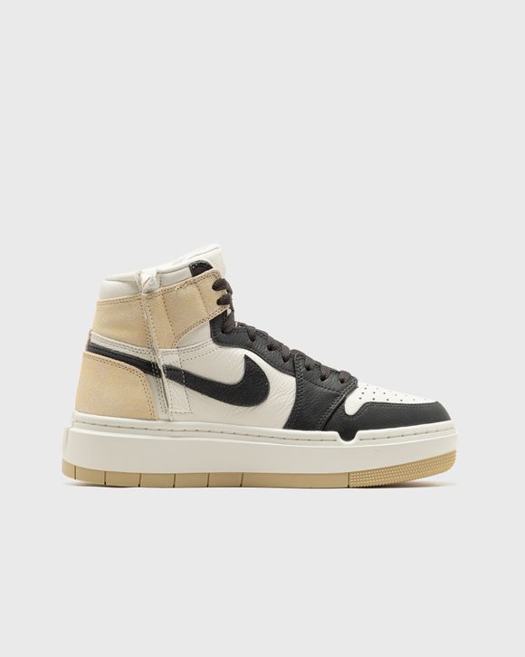 Jordan WMNS AIR JORDAN 1 ELEVATE HIGH Black/Beige - TEAM GOLD/DK SMOKE  GREY-SAIL