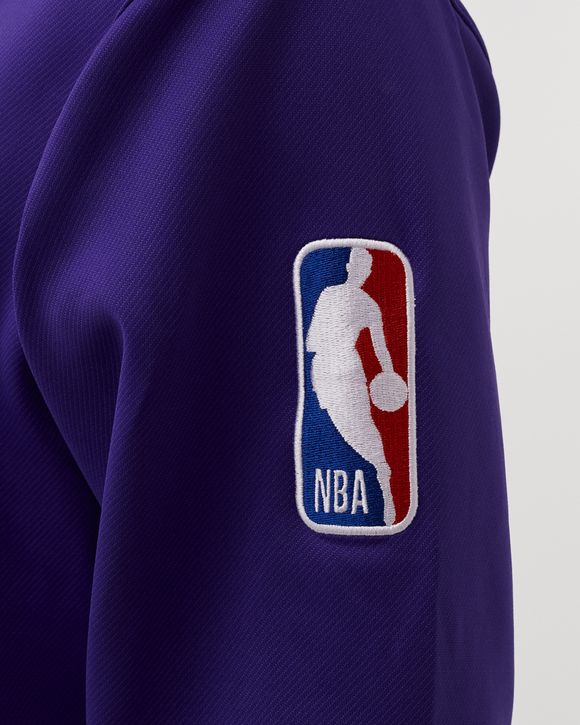 Los Angeles Lakers Starting 5 Nike Men's Therma-FIT NBA Pullover Hoodie in Purple, Size: XL | DX9805-504