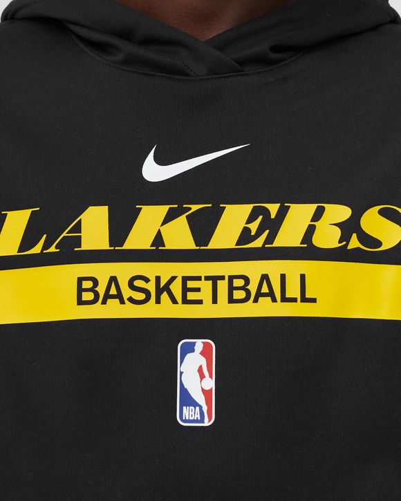 NIKE DRI-FIT NBA LOS ANGELES LAKERS SPOTLIGHT HOODIE 'BLACK