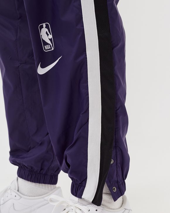 Nike Basketball LA Lakers NBA tracksuit set in black/purple