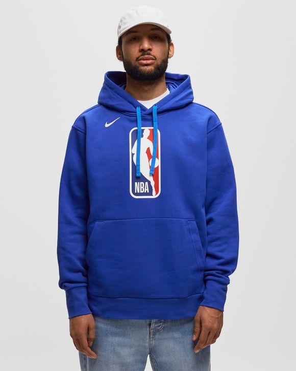 Lids NBA Nike Team 31 75th Anniversary Courtside Fleece Half-Zip Hoodie -  White/Blue