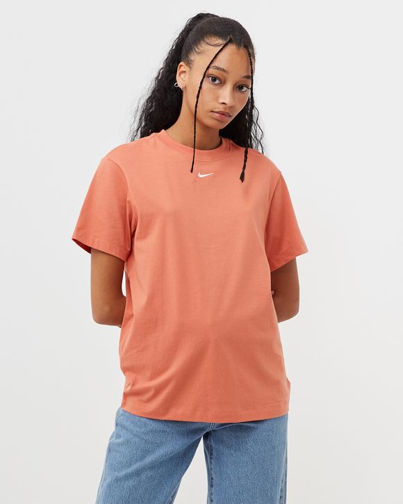 Nike WMNS T Shirt Orange BSTN Store