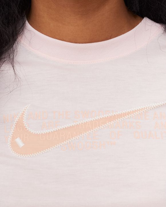 Nike t clearance shirt rose gold