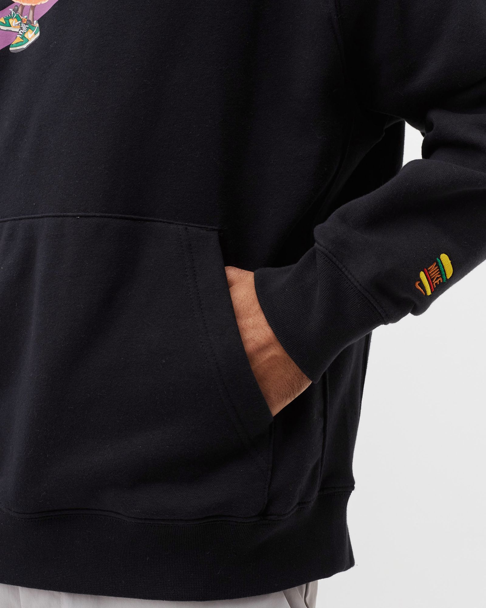 Brushed-Back Pullover Hoodie