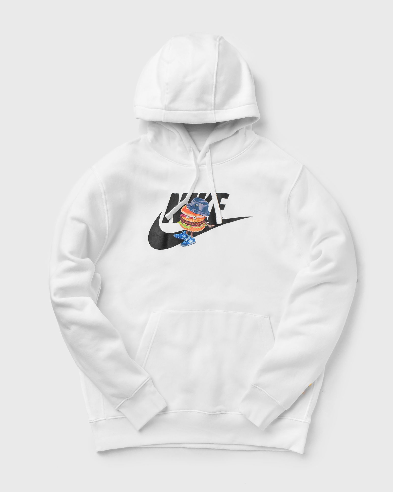 Brushed-Back Pullover Hoodie