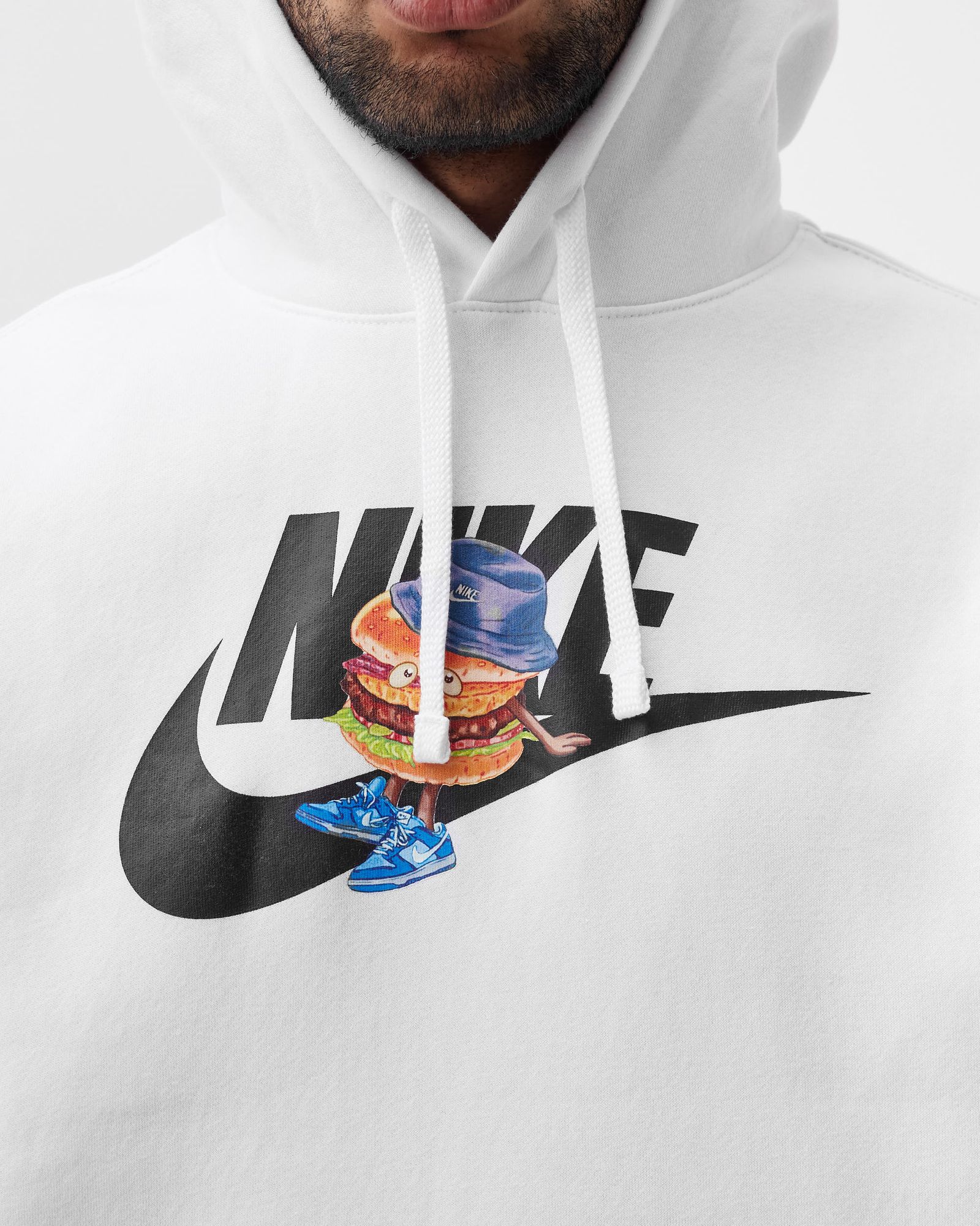 Brushed-Back Pullover Hoodie