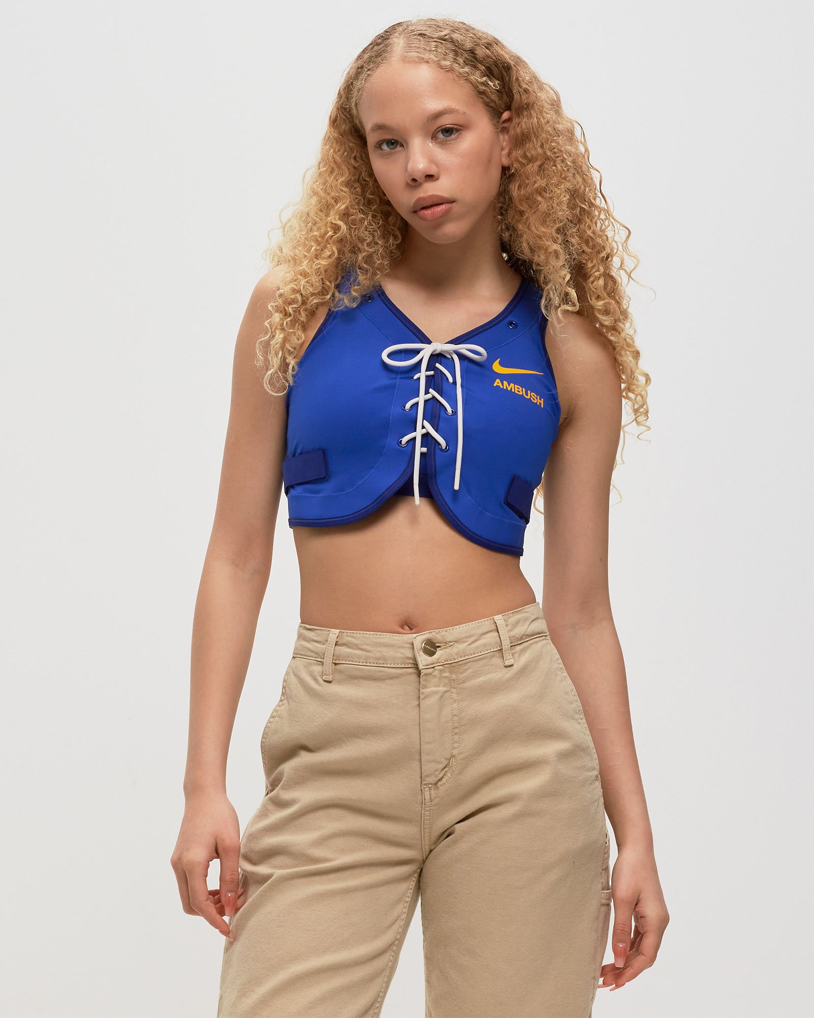 Nike WMNS NRG DF PM LUX BRA x Ambush Blue | BSTN Store
