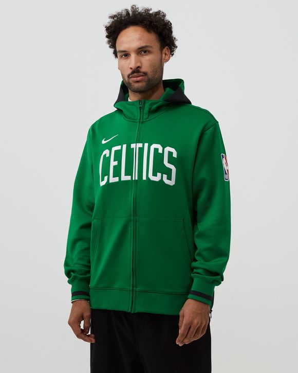 New Nike Men's Boston Celtics DRY Showtime Full-Zip Hoodie Grey