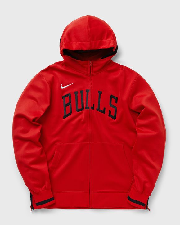 Nike Chicago Bulls Showtime Dri FIT NBA Full Zip Hoodie Red BSTN Store