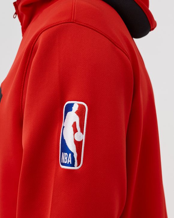 Nike Chicago Bulls Showtime Dri-FIT NBA Full-Zip Hoodie Red - UNIVERSITY  RED/BLACK/WHITE