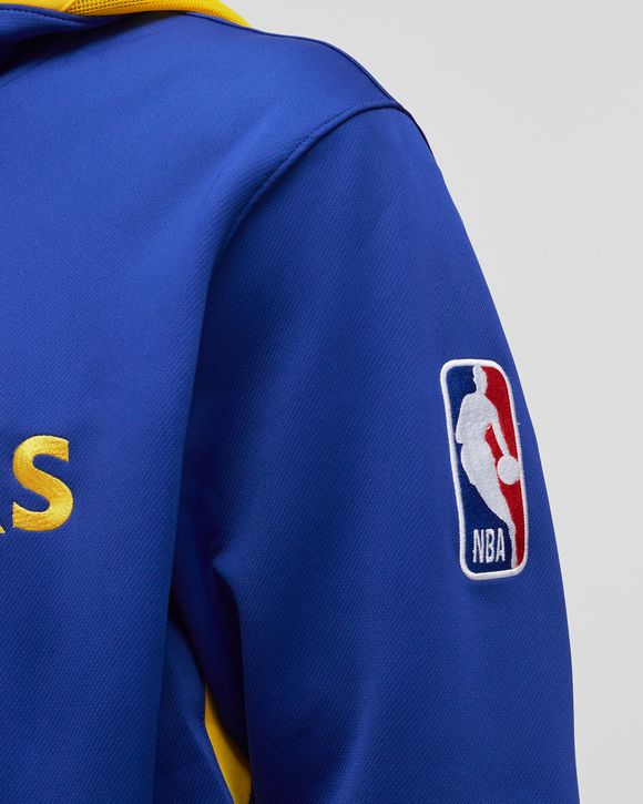 NBA Golden State Warriors NIKE Dri-Fit Showtime Full Zip Hoodie Jacket Mens  SZ L