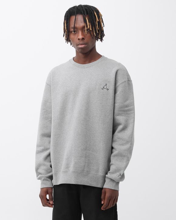 Jordan ESSENTIALS FLEECE CREW SWEATSHIRT Grey