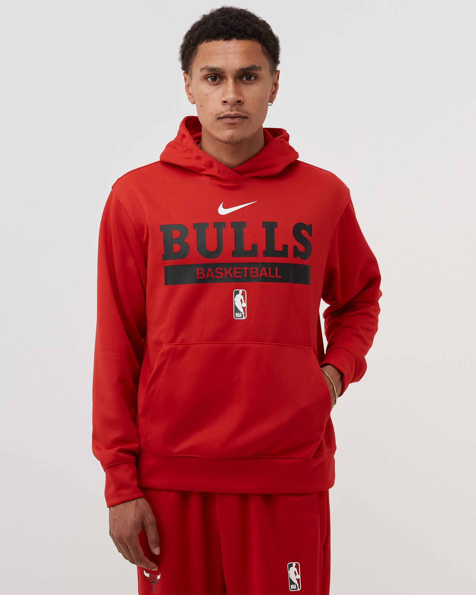 Chicago Bulls Spotlight Dri-FIT NBA Pullover Hoodie