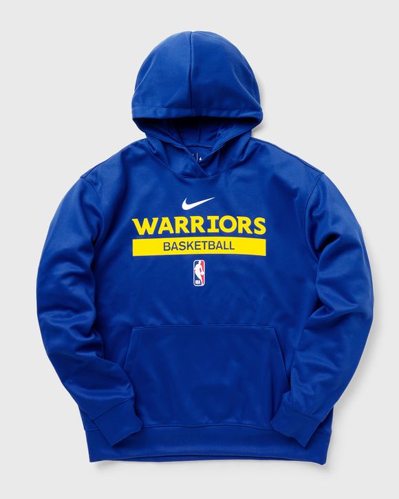 Nike Golden State Warriors Spotlight Dri-FIT NBA Pullover Hoodie Blue