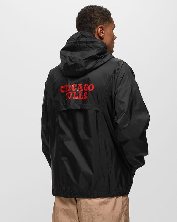 Chicago Bulls Nike Lightweight Coaches Jacket - Black - Mens