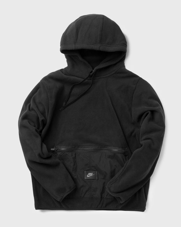 Nike UTILITY POLAR FLEECE POPOVER HOODIE Black | BSTN Store