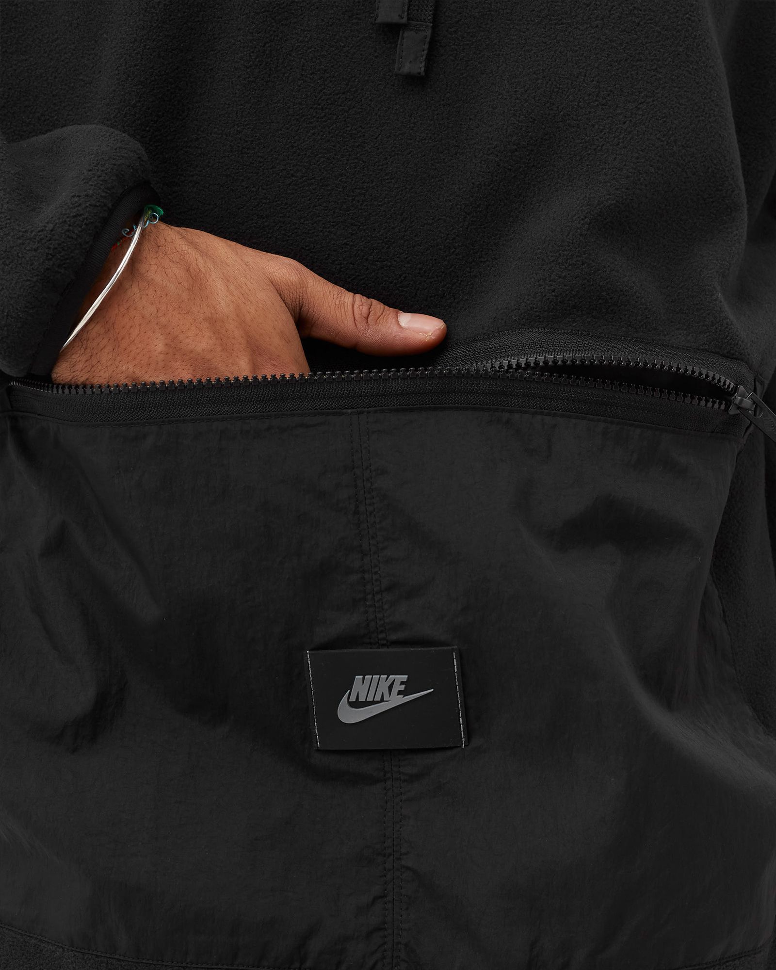 UTILITY POLAR FLEECE POPOVER HOODIE