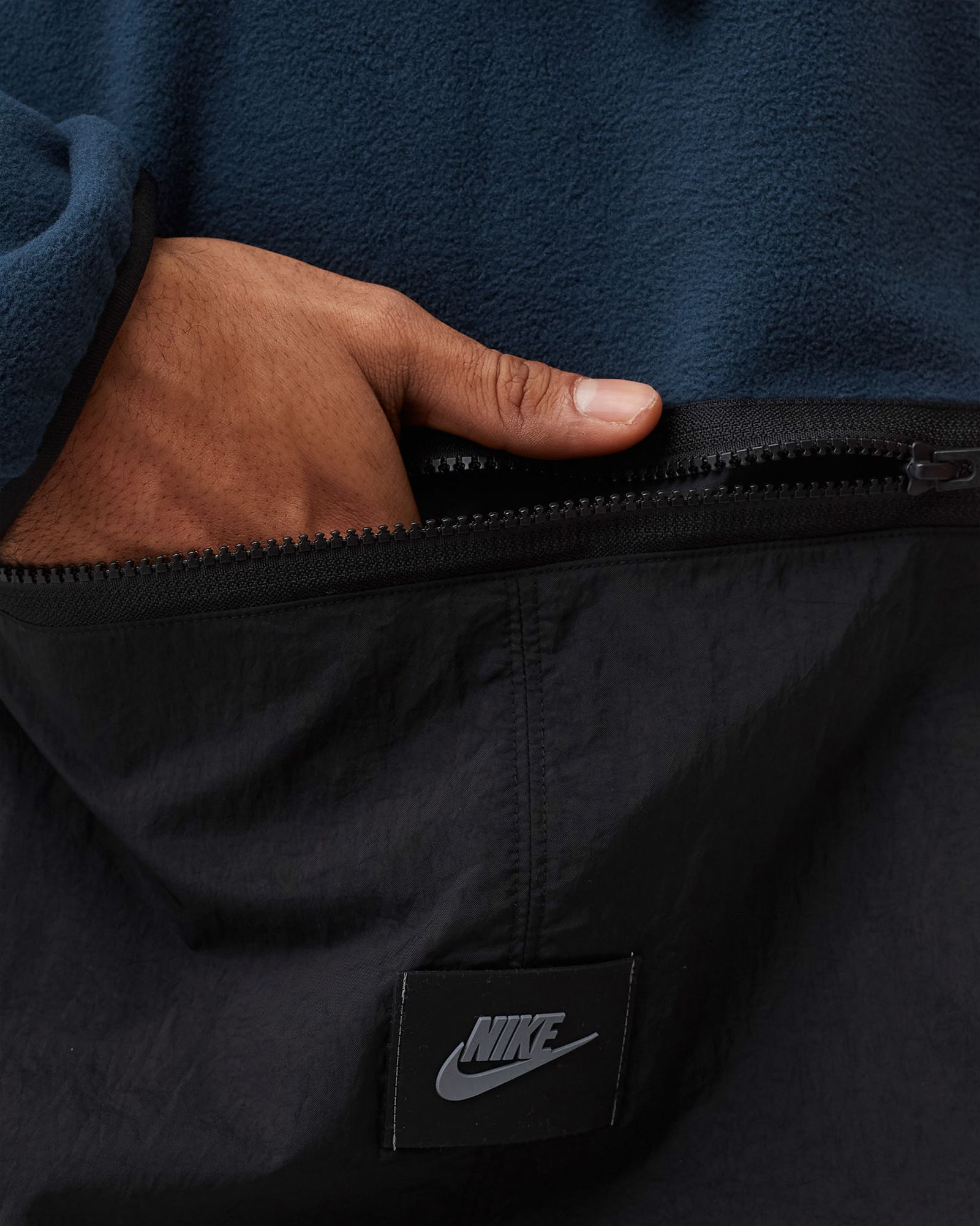 UTILITY POLAR FLEECE POPOVER HOODIE