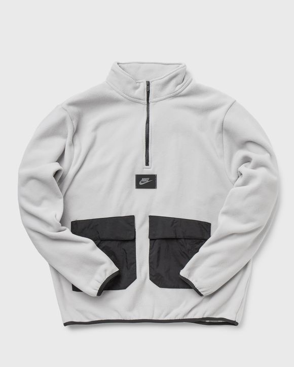 Nike POLAR FLEECE HALF ZIP TOP Grey BSTN Store