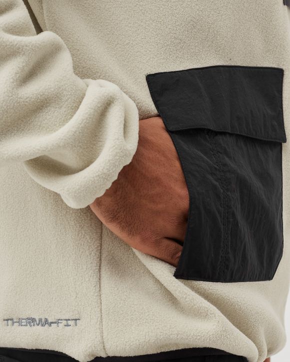 UTILITY POLAR FLEECE HALF ZIP SWEATSHIRT