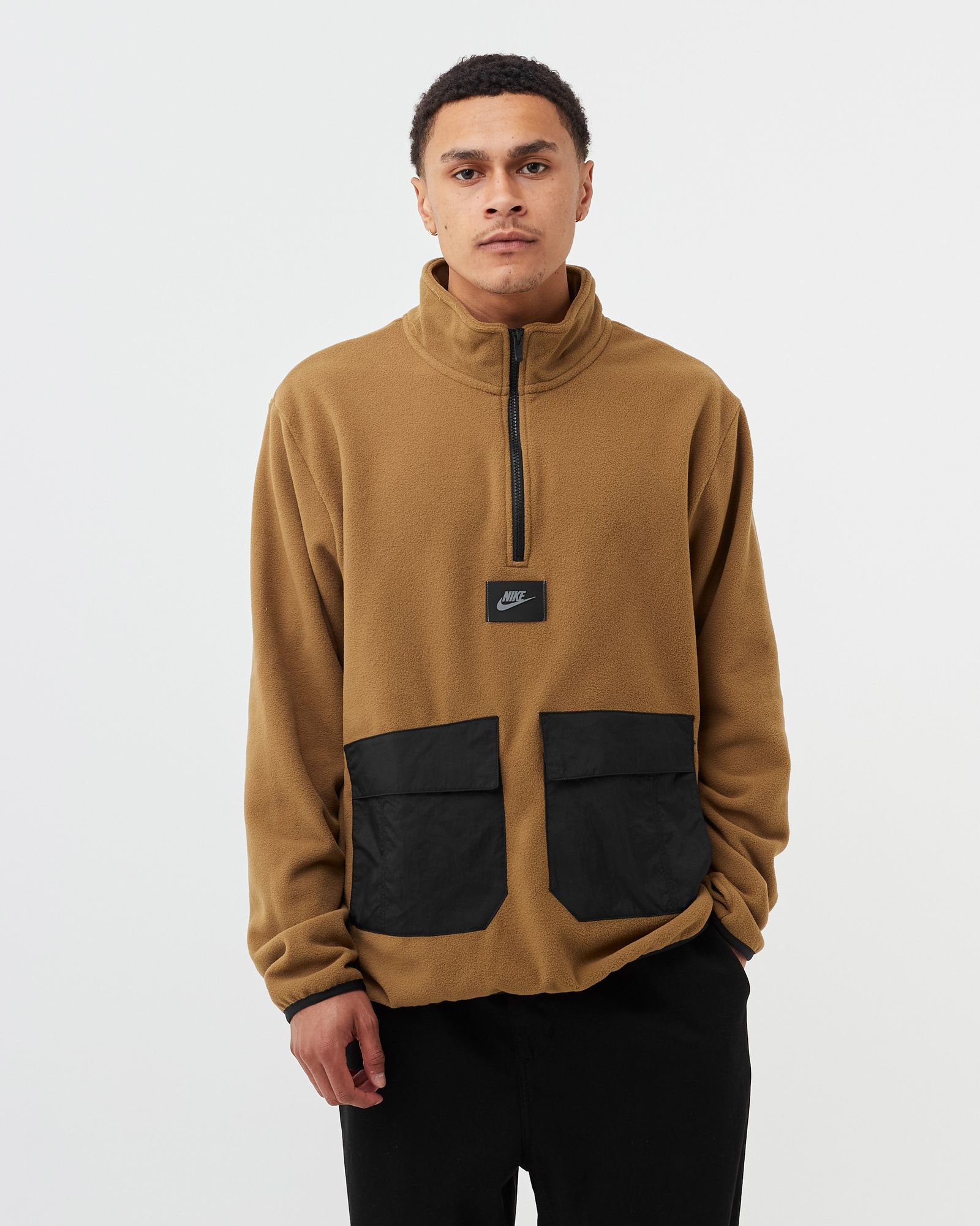 POLAR FLEECE HALF ZIP TOP