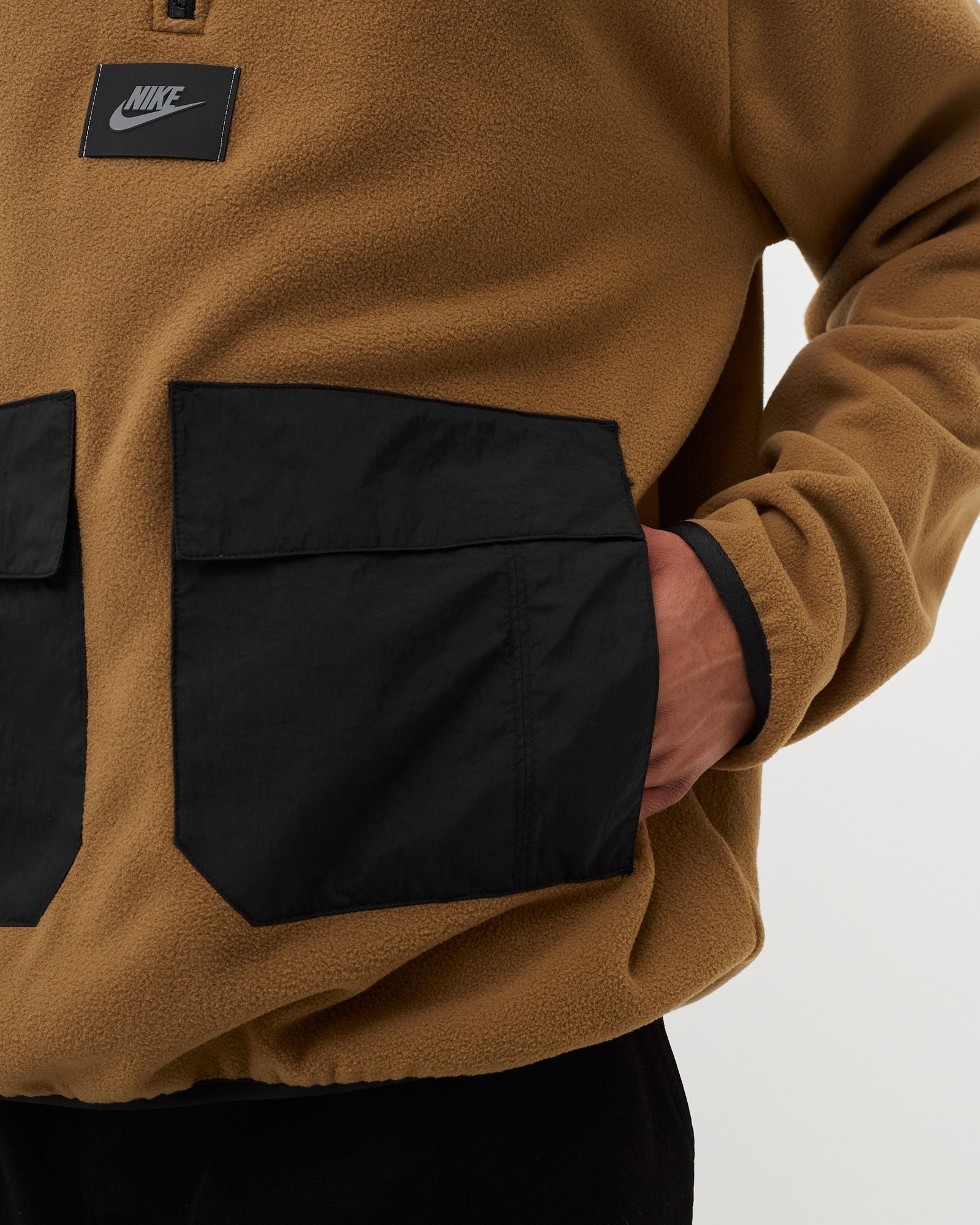 POLAR FLEECE HALF ZIP TOP