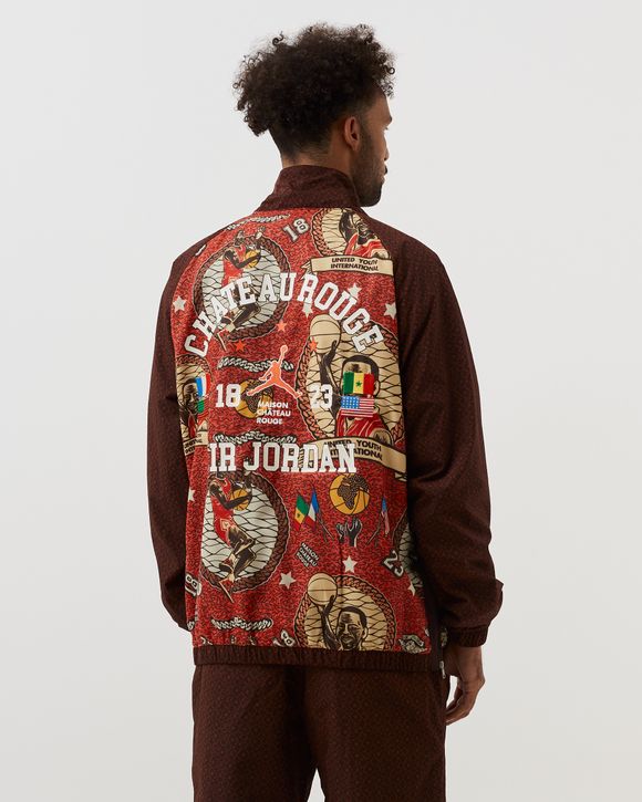 Jordan Jordan x Maison Chateau Rouge Woven Jacket Brown CINNAMON SAIL